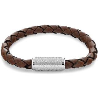 Exploded Braid Light Brown Leather Bracelet