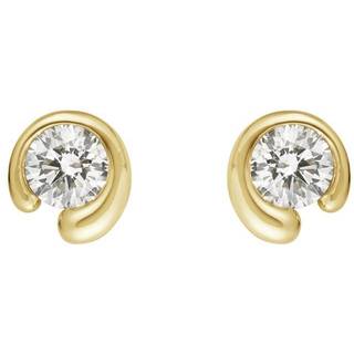 MERCY ørestikker (str. 0.40 CT), Georg Jensen, 18 kt. guld