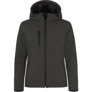 Clique 20953 Padded Hoody Softshell Lady / Hættetrøje Dark Grey S
