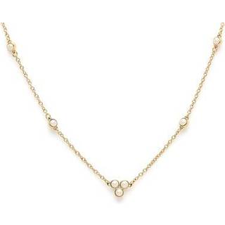 Olivia Burton Pearl Cluster Gold Necklace - 51cm