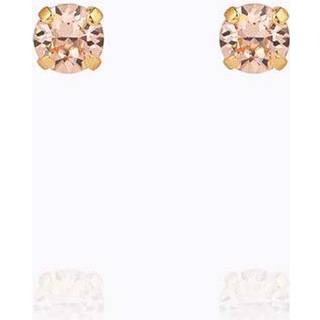 Mini øreringe light peach