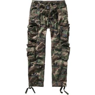 Brandit Pure Vintage Cargobukser - Slim Woodland