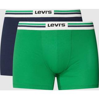 Levis 2-pak Men Sportswear Logo Boxer Brief - Blue/Green - Large