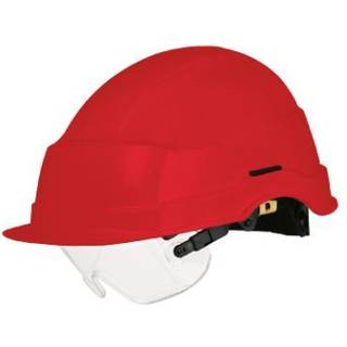 Sikkerhedshjelm Iris II Hvid m/visir, u/ventilation