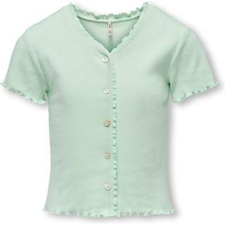 Kids Only Mist Green Button Top