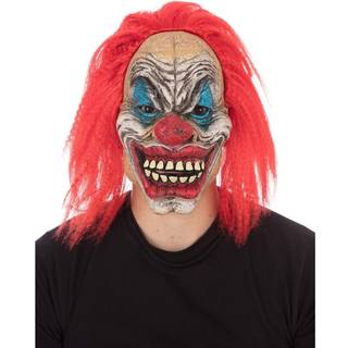 Circus Creep maske med hår