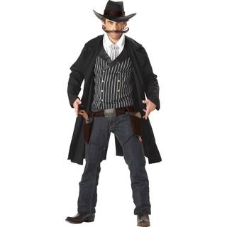 Voksen Gunfighter Western Costume X-Large