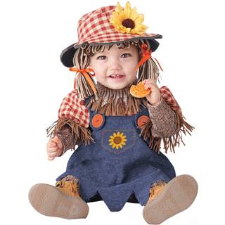 Californien kostumer lil 's?de fugleskr?msel sp?dbarn kostume 12-18 m?neder bl?/brun