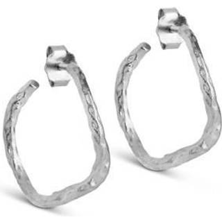 Enamel - Sway Hoops i sølv