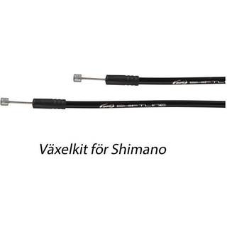 Gearvajersæt BBB Shiftline Shimano/SRAM sort