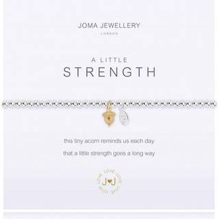 Joma A Little Strength Acorn Bracelet - Adjustable - Gold