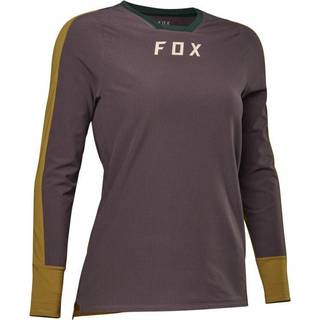 FOX Defend Thermal Jersey Til Kvinder Gul/lilla - Størrelse Medium