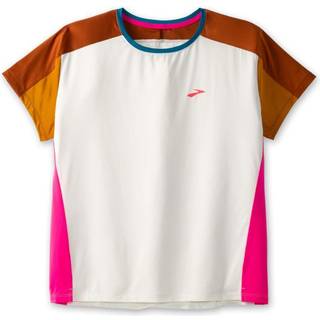 Brooks Sprint Free T-shirt Dame M - Letvægts, Åndbar & Svedtransporterende