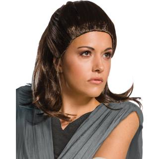 Star Wars: The Last Jedi Rey voksen kostume paryk