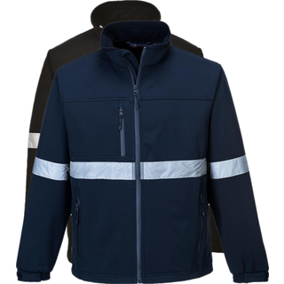 IONA Softshell jakke (3Lags) - Marine (Størrelse: XL)