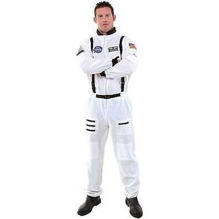 Astronauten Overall Kostüm weiß