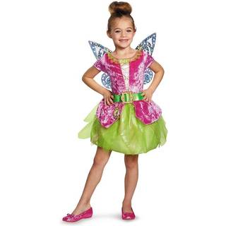 Forkl?d Disney Fairies Tinker Bell The Pirate Fairy Girls 'kostume en farve lille/4-6x