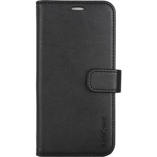 Fashion - iPhone 14 Pro - vegansk lder - 86% beskyttelse - sort