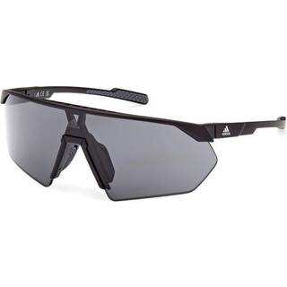 Adidas Sport Kvinde SP0076 PRFM SHIELD 02A Solbriller Plast Sort-opaque Grå Maske Normal