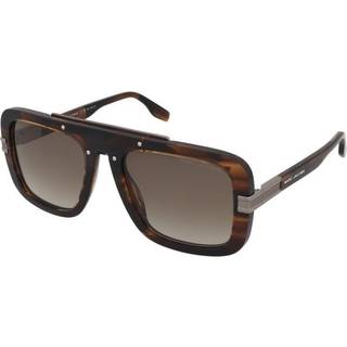 Marc Jacobs MARC 670/S EX4/HA 55 Solbriller Mænd Brun - Brown Horn - 55mm