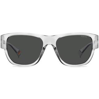 Polaroid PLD 6197/S Polarized KB7/M9 55 Solbriller Mænd Grå - Grey - 55mm