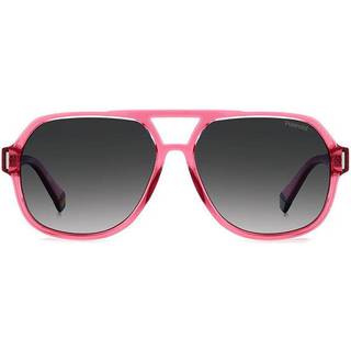 Polaroid PLD 6193/S Polarized MU1/WJ 57 Solbriller Mænd Lyserød - Transparent Fuchsia - 57mm