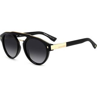 Dsquared2 D2 0085/S 2M2/9O 51 Solbriller Mænd Black - Black Gold - 51mm