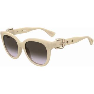 Moschino MOS143/S SZJ/QR 54 Solbriller Kvinder Hvid - Ivory White - 54mm