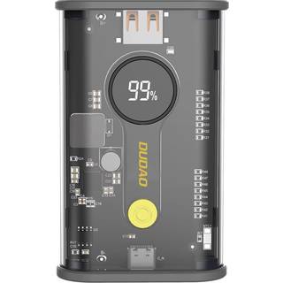Dudao Pro Powerbank 10000mAh - PD Power Delivery 22.5W - Sort