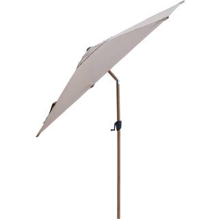 Cane-line Sunshade parasol Ø300 med tilt og trælook - Taupe