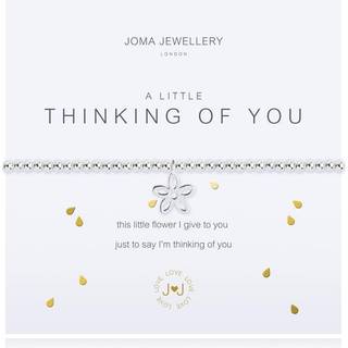 Joma A Little Thinking of You Bracelet - Silver - Adjustable