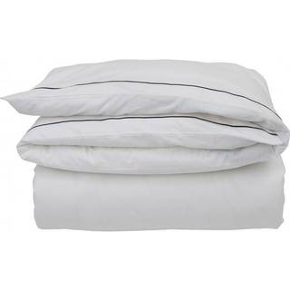 Lexington Hotel Collection Dynebetræk Percale Hvid/ Blå 150x210 cm