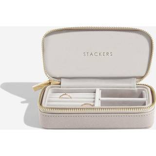 Stackers Rejsesmykkeskrin - Medium, TAUPE