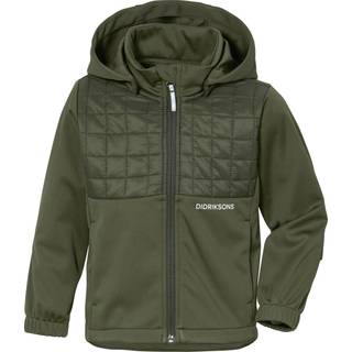 Didriksons Briska Hybridjakke, Deep Green, 80