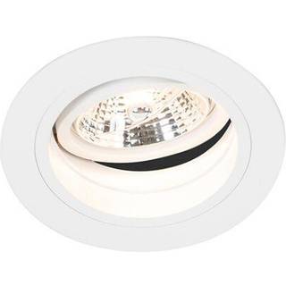 Rundt indbygget spotlight hvid justerbar - Chuck 70