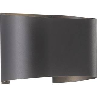 Wall LED-væglampe, 2 lyskilder, rund, sort