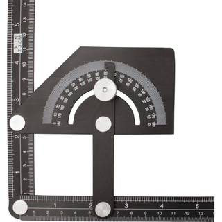 Vinkelmåler justerbar Aluminium 500x230 mm
