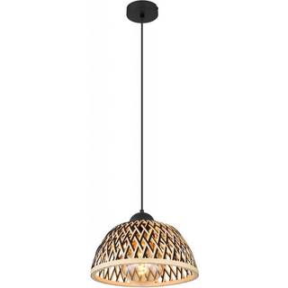 Colly hængelampe, skærm af bambusflet, Ø 30cm