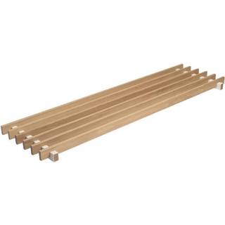 Lastein by Hoigaard Norline  skohylde/hylde, 100 x 30,5 cm, eg/hvid