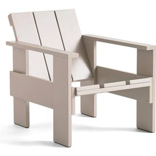 HAY Crate Lounge Chair - London Fog - Lakeret fyrretræ / Lacquered pinewood