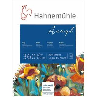 Acrylmalkarton 360g/m² 10 Blatt