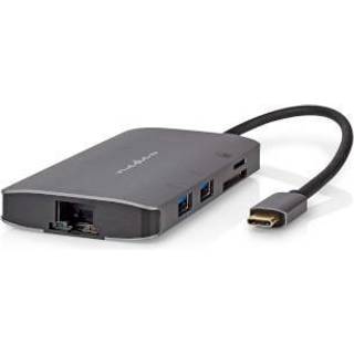 USB C multiport adapter/dock (USB-A, USB-C, Ethernet, HDMI, SD) | PRIS-MATCH