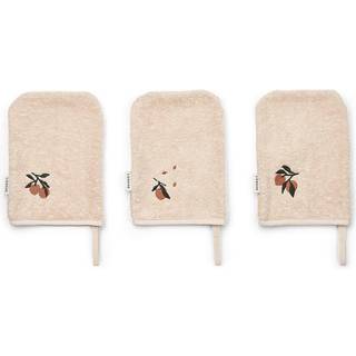 Liewood Peach/sea Shell Vaskeklud Francisco (3-pak)