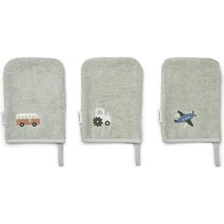 Liewood Vehicles/dove Blue Vaskeklud Francisco (3-pak)