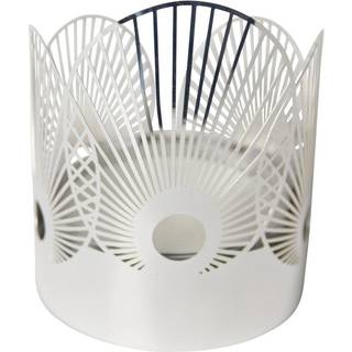 Pluto Design Sun fyrfadsstage medium Ø6,5 cm Sølv