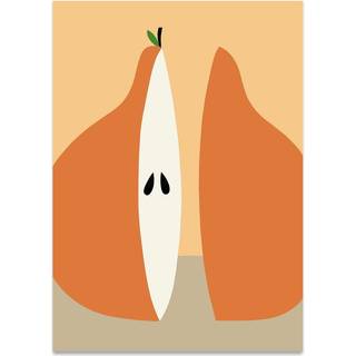 Paper Collective Poire Plakat 50x70 Cm - Plakater Syrefrit Papir - 20005
