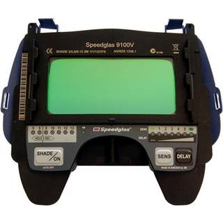 3M Speedglas Automatisk nedblændende svejsekassette 9100V, 500005 - Svejsefilter Speedglas 9100V, DIN 5/8/9-13, 45×93 mm.