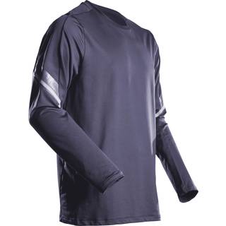MASCOT CUSTOMIZED T-shirt, langærmet, mørk marine - 4XL