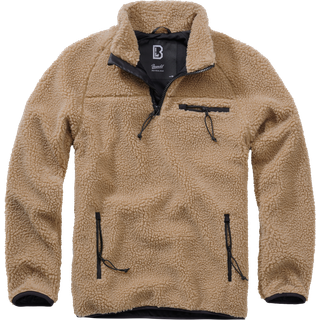 Brandit Teddyfleece Trøje Camel