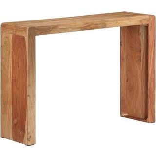 Konsolbord 110x30x76 Cm Massivt Akacietræ